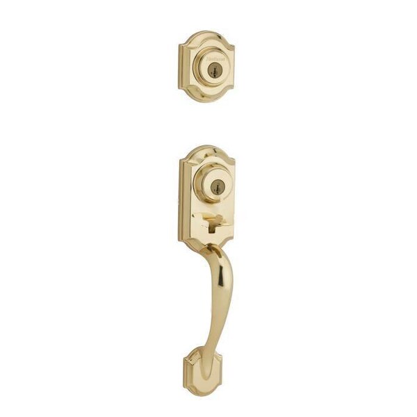 Kwikset Montara Exterior Double Cylinder Handleset Trim 554MNH-3-SMT-RCAL-RCS-LIP - main